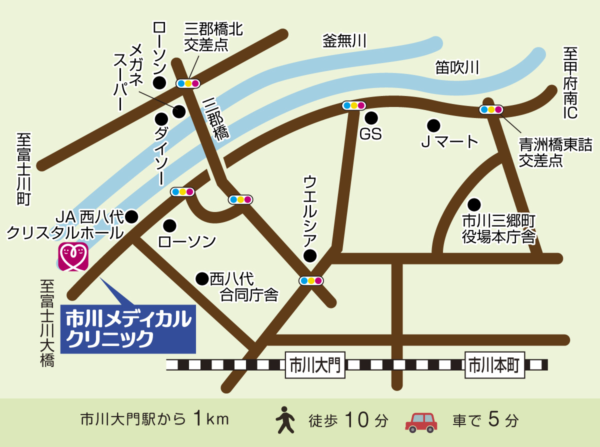 市川メディカル 地図