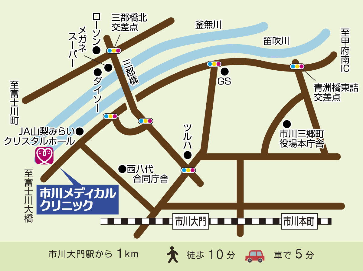 市川メディカル 地図